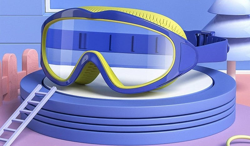 AquaView™ Kinderzwembril – Superhelder, Lekvrij & Comfortabel!
