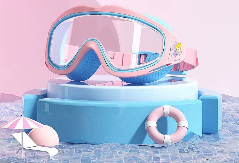 AquaView™ Kinderzwembril – Superhelder, Lekvrij & Comfortabel!