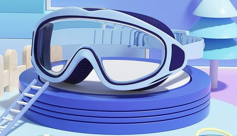 AquaView™ Kinderzwembril – Superhelder, Lekvrij & Comfortabel!