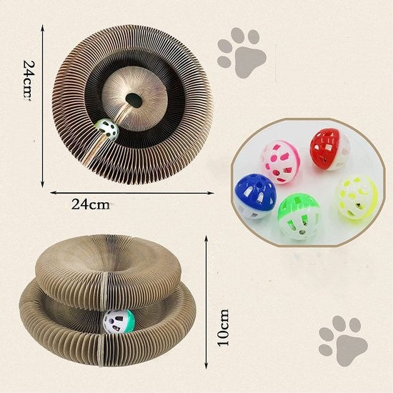 Scratch & Play | De Ultieme Krab- en Speelplek voor Jouw Kat! 🐾