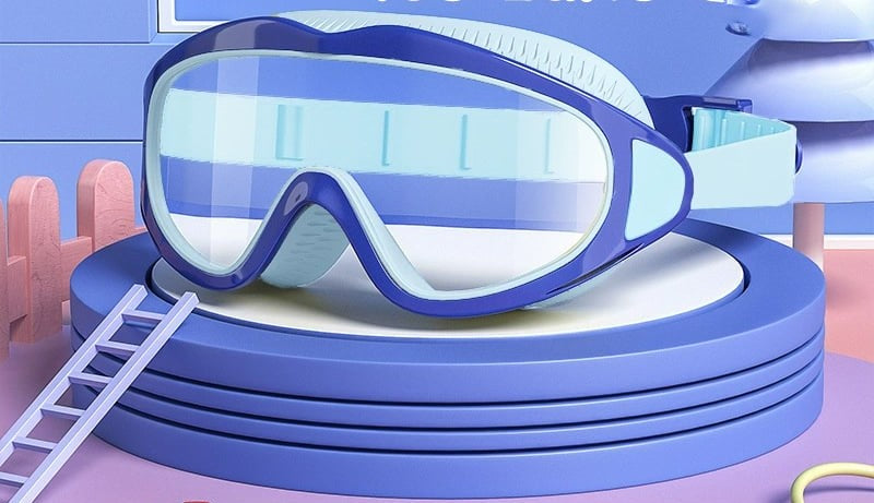 AquaView™ Kinderzwembril – Superhelder, Lekvrij & Comfortabel!