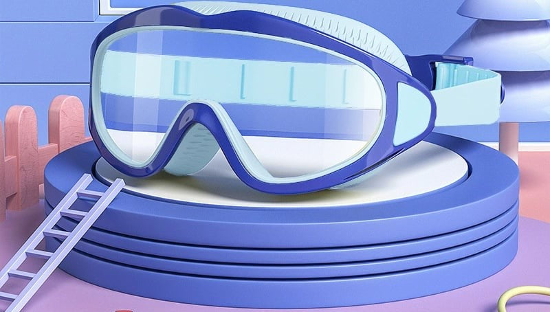 AquaView™ Kinderzwembril – Superhelder, Lekvrij & Comfortabel!