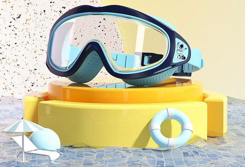 AquaView™ Kinderzwembril – Superhelder, Lekvrij & Comfortabel!
