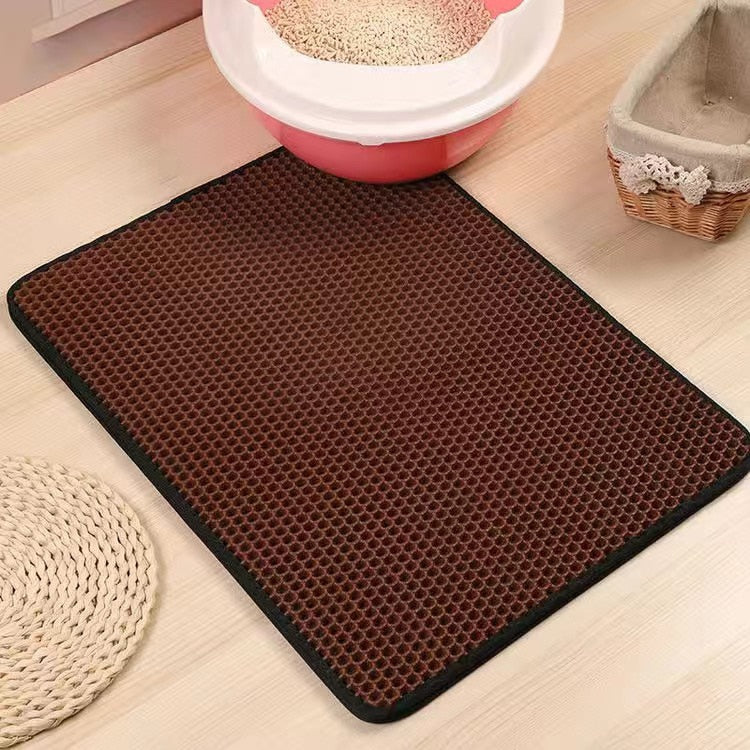 Pootjesvrij Kattenbakmat - Schoon huis, blije kat!