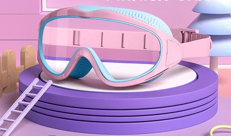 AquaView™ Kinderzwembril – Superhelder, Lekvrij & Comfortabel!