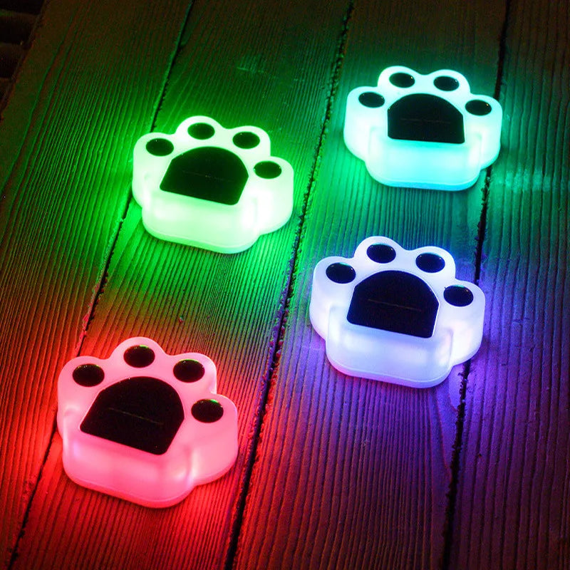 SolarPaw Lichtjes – Hondenpootjes die je tuin verlichten met zonnekracht!