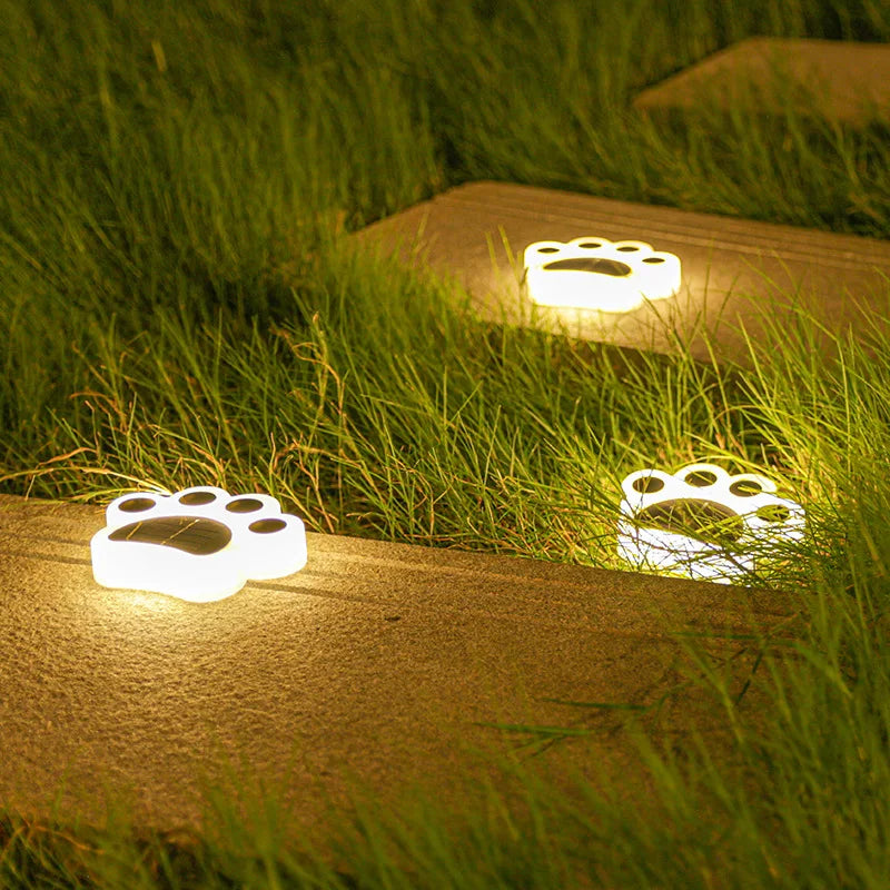 SolarPaw Lichtjes – Hondenpootjes die je tuin verlichten met zonnekracht!