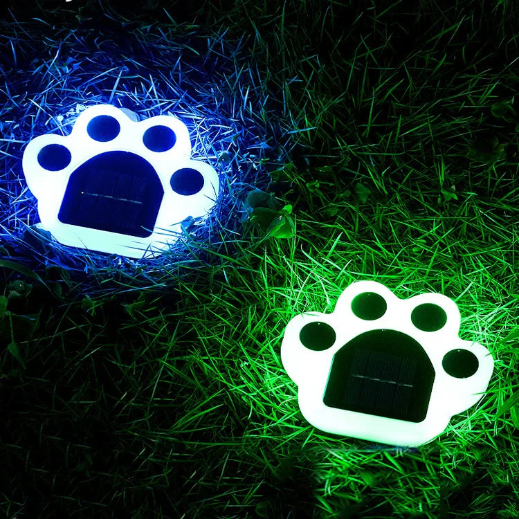 SolarPaw Lichtjes – Hondenpootjes die je tuin verlichten met zonnekracht!