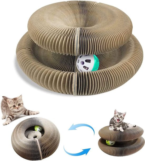 Scratch & Play | De Ultieme Krab- en Speelplek voor Jouw Kat! 🐾