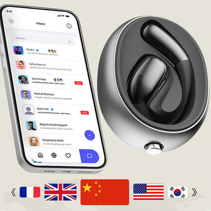 Translyr AI Oortjes - Begrijp elke taal, altijd en overal!