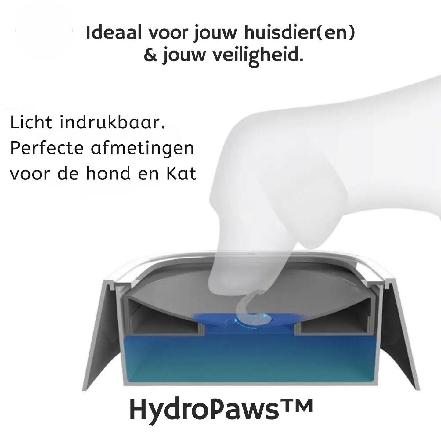 NoSplash drinkbak – Geen natte vloeren, wel een blije hond! 🐶💦