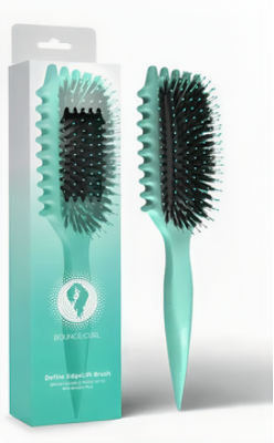 Bounce Curl EdgeMaster Styling Borstel - Perfect gedefinieerde krullen en pluisvrij de hele dag.
