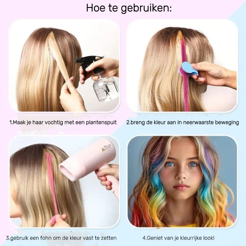 DazzleDust - Verander je look. Was het weer uit. Geniet opnieuw.