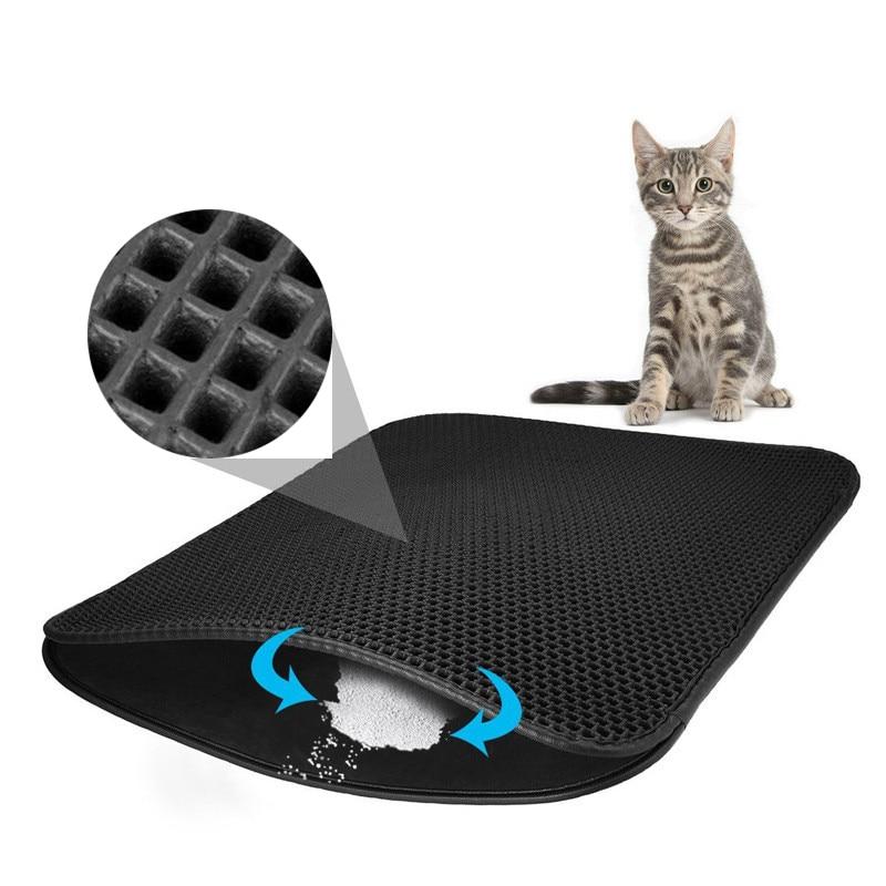 Pootjesvrij Kattenbakmat - Schoon huis, blije kat!