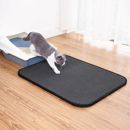 Pootjesvrij Kattenbakmat - Schoon huis, blije kat!