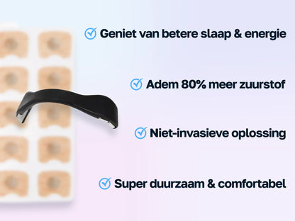 MagnetBreath - Magnetische neusstrips voor vrij ademen en snurkvrije nachten